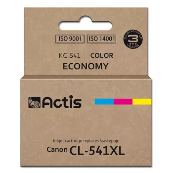 Actis KC-541 Tinte für Canon Drucker (Ersatz für CL-541XL) Supreme, 18 ml, Blau, Gelb, Magenta.