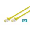 Digitus DK-1644-A-020-Y-10 Ethernet-Patchkabel Gelb