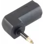 Winkeladapter ShiverPeaks 69051 — Toslink (optisch) Buchse auf 3,5 mm optischen Stecker