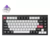 Mechanische Tastatur Keychron Q1 HE RGB Hot-Swappable Wireless Carbon Schwarz