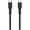 CANYON Kabel OnWire 60CL C-C 60W COLOR Geflochten 1m Schwarz