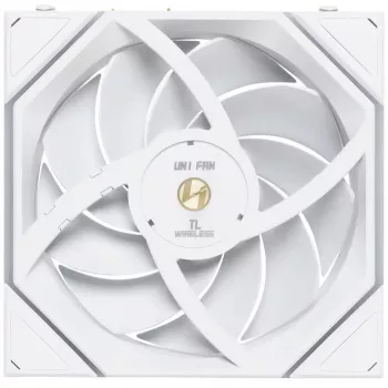 LIAN LI UNI FAN TL Wireless 120 mm ARGB Reverse Blade, 3er-Pack, Weiß
