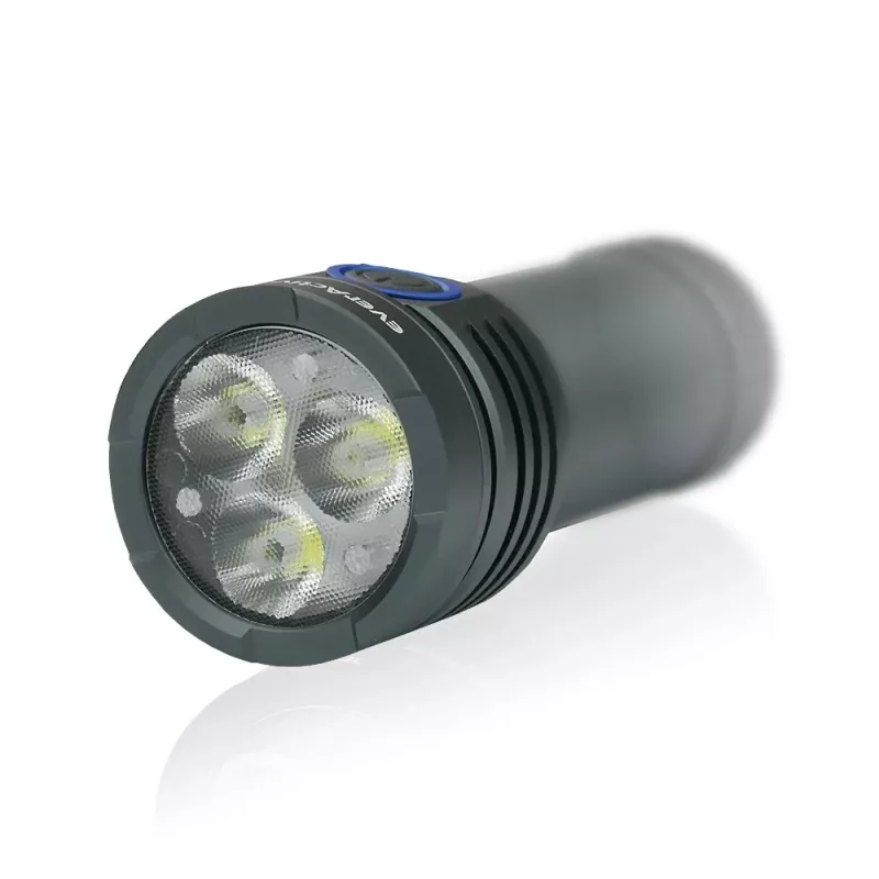 LED-Taschenlampe everActive LUMINATO R FL-3300R – 3300 Lumen, wiederaufladbar