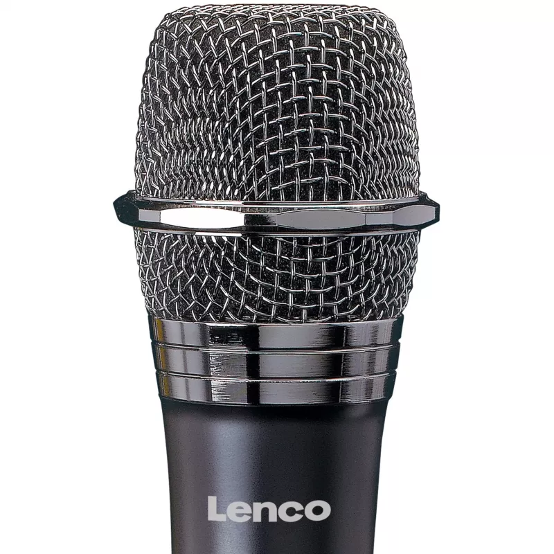 Bühnenmikrofon Lenco MCW-011BK