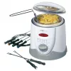Clatronic FFR 2916 Single 1 L Standgerät 900 W Fritteuse Grau, Weiß