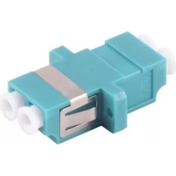 S/CONN Glasfaser-Adapter LC/LC 07-60012 Aquafarben Einmoden