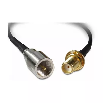 Koaxialkabel DeLOCK 88587 0,2 m Schwarz