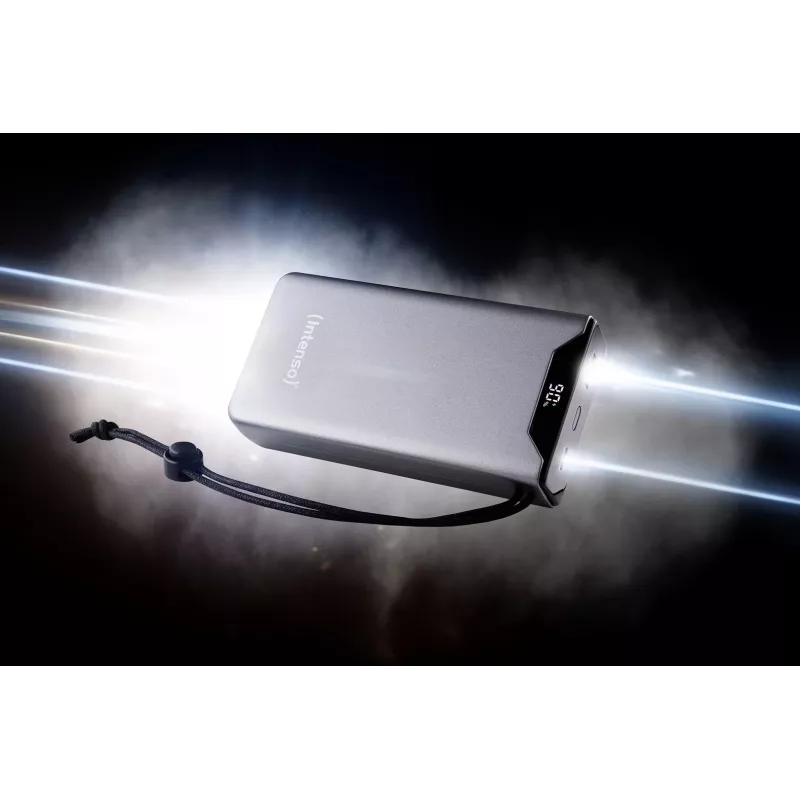 Powerbank INTENSO 7332054 — 20000 mAh, PD 3.0 & QC 3.0, 20 W, USB-A + USB-C, grau