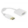 Adapter DisplayPort 1.2 Stecker auf VGA Buchse DeLOCK 61007