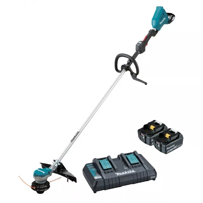 Makita DUR368LPT2 Motorsense/Rasentrimmer 35 cm Akku Schwarz, Blau