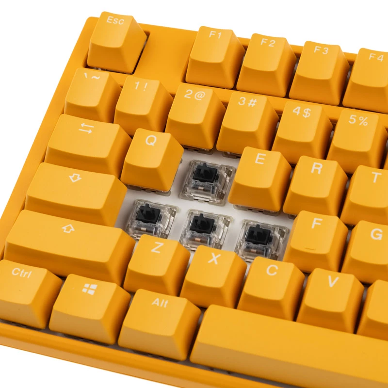 Ducky One 3 Tastatur, Gaming, USB, QWERTY, Englisch, Gelb