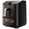 Airfryer Midea MAD1100DADK, 1850 W, duale Kapazität 4,4/6,4 L
