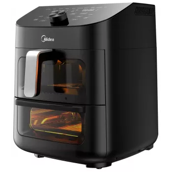 Airfryer Midea MAD1100DADK, 1850 W, duale Kapazität 4,4/6,4 L