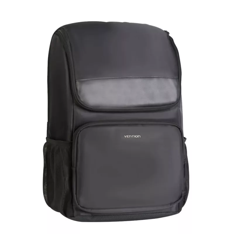 Rucksack Vention KROB0 19 L kompakter Rucksack, PU, für Laptops bis 15,6 Zoll, 450×280×150 mm, schwarz