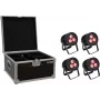 LED-PAR-Scheinwerfer-Set EUROLITE 20000845 — 4×9W, IP-Schutzart