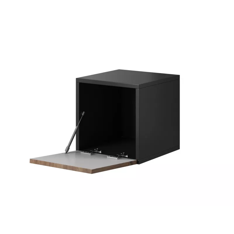 Cama geschlossener Aufbewahrungsschrank ROCO RO5 37/37/39 weiß/weiß/schwarz