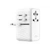 Fixed | Voyager 85W Reiseadapter für EU, UK und USA/AUS, mit 4xUSB-C und 1xUSB-Ausgang | Adapter