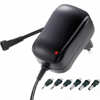 S-Impuls Universelles Netzteil 6 Adapter 3-12V 12W