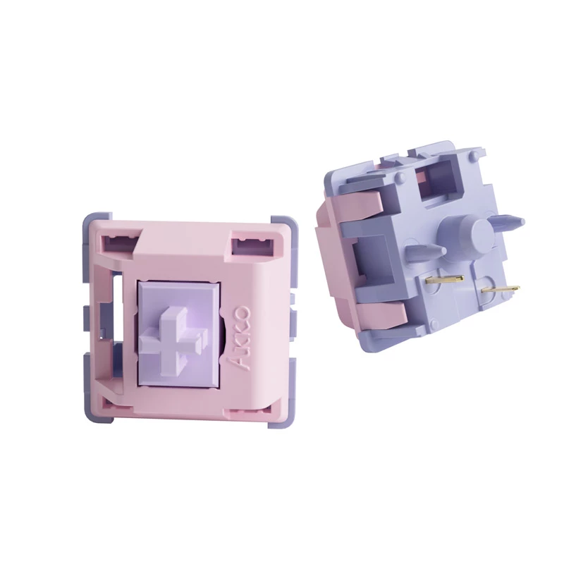 AKKO Fairy Silent Switch, mechanischer 5-Pin Linear, MX Stem, 50 g, 45 Stück