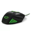 Kabelgebundene Gaming-Maus ESPERANZA EGM201G — rechtshändig, optisch 2400 DPI, 7 Tasten, USB Typ-A, 1,5 m Kabel, schwarz/grün