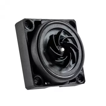 Pumpe BitsPower K1M — kompakte schwarze Wasserkühlungspumpe, 8–16V, 0,7A, 8,4W, 62×62×28,1 mm