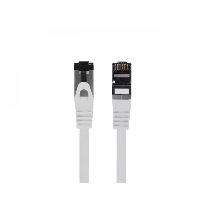 Netzwerk-Patchkabel LANBERG Cat8 S/FTP (S-STP) RJ-45–RJ-45 Grau 0,5 m