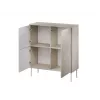 4D Kommode TRESSE 100x40x110 Kaschmir matt