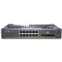 Juniper EX4100-F 12-Port lüfterloser 10/100/1000BaseT PoE+, 2x 1G/2,5G/10GBaseT Uplink-Ports, 4x 10G SFP+ Stacking/Uplink-Ports (Optiken separat erhältlich) mit Standard-SW. PoE++-betrieben