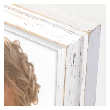 ZEP Rosel White 13x18 Wood Portrait AC257W