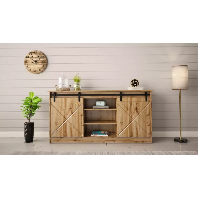 Kommode 160x80x35 GRANERO Wotan-Eiche