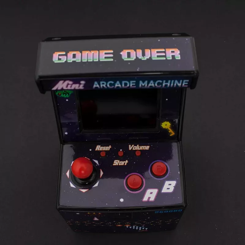 Thumbs Up ORB Mini-Arcade-Automat, Aufrecht stehender Arkadenschrank, Jungen/Mädchen, 6 Jahre, 6,35 cm, TFT, Mehrfarbig
