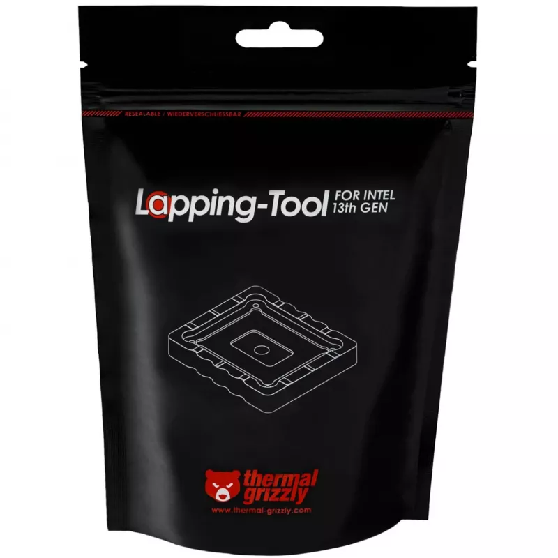 Lapping Tool 13th & 14th Gen. Intel CPU, Schleif-/Polierzubehör (transparent)