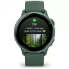 Smartwatch GARMIN vívoactive 6 – Sportuhr, 42 mm Aluminium/Polymer-Gehäuse, AMOLED 1,2 Zoll, GPS, 5 ATM, optischer HR, SpO2, 8 GB, grün