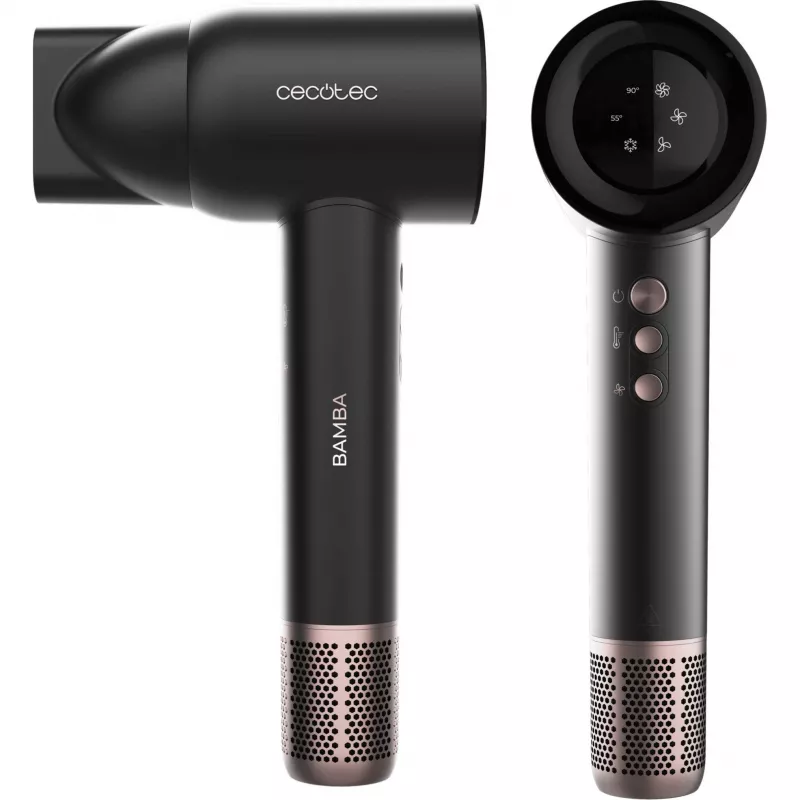 Cecotec Bamba IoniCare RockStar Nano IonTech Haartrockner 1600 W, schwarz