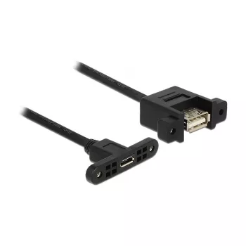 USB-Kabel DeLOCK 1 m USB2.0 Micro-B/USB2.0-A