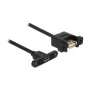 USB-Kabel DeLOCK 1 m USB2.0 Micro-B/USB2.0-A