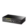 Cudy GS1010PS2 Netzwerk-Switch Unmanaged Gigabit Ethernet (10/100/1000) Power over Ethernet (PoE) Schwarz