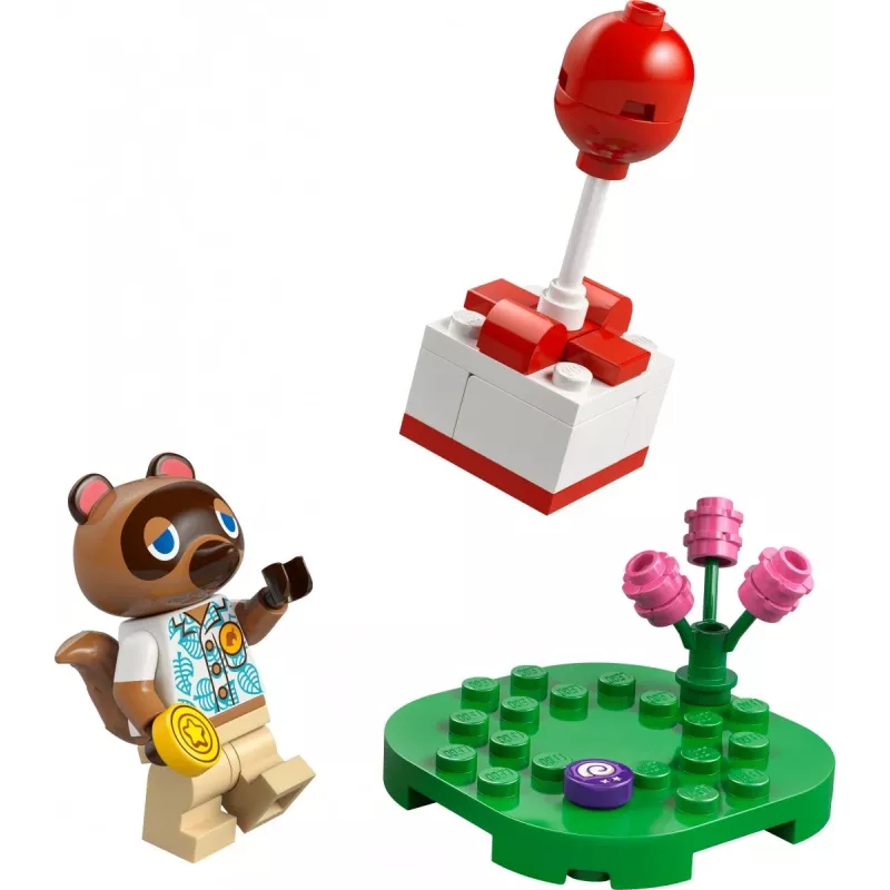 30731 Animal Crossing Tom Nook und Ballon-Geschenk, Konstruktionsspielzeug Polybag