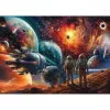 Jigsaw Puzzle schmidt spiele Michele Farella 1000 Teile – Kosmische Farbenpracht