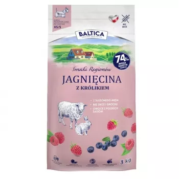 BALTICA regional flavours Small breeds Lamb with rabbit - Trockenfutter für Hunde - 3 kg