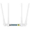 Tischrouter Cudy WR1200 Dualband Wi‑Fi 5 (802.11ac) 867 Mbit/s, 4x RJ‑45 LAN, Weiß