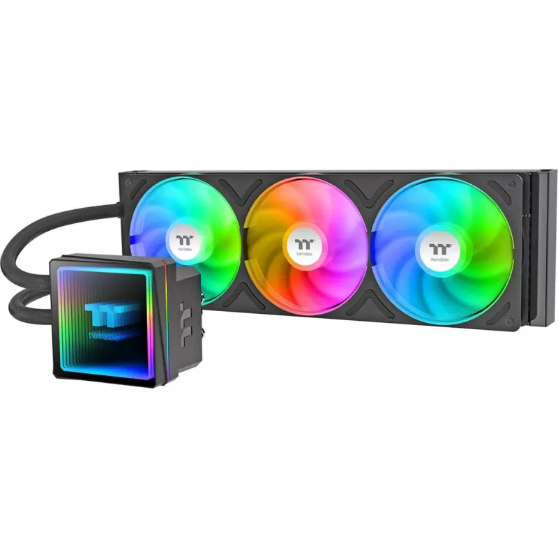 All-in-One Flüssig-CPU-Kühler THERMALTAKE TH360 V3 ARGB Sync AIO Schwarz