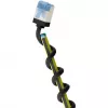 Goobay Ultra-Flexibles CAT 6A Patchkabel schlank U/FTP Schwarz – extra-kurzer Stecker (74320)