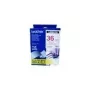 Brother Gloss Laminated Labelling Tape - 36 mm, Rot auf Weiß Etikettierband TZ