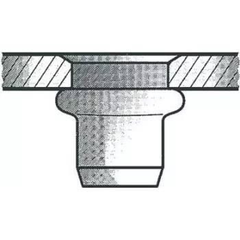 Blindnietmutter GESIPA Al M4x6x11 0 Standard KS 0 25-3 0mm 500er-Pack