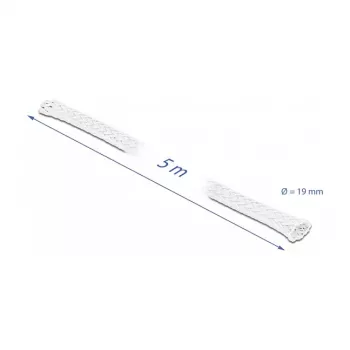 Kabelschlauch DeLOCK 20695 Weiß