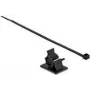 Kabelklemme DeLOCK 18880 Nylon Schwarz 10 Stück Max. Bündeldurchmesser 1,56 cm