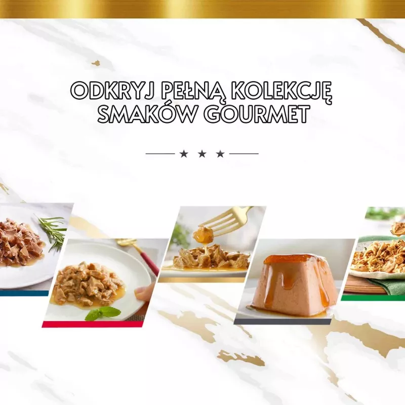 GOURMET Mon Petit Fish Mix - Nassfutter für Katzen - 6 x 50 g