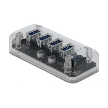 USB Hub DeLOCK 64087 Transparent