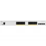 Cisco - Catalyst 1000-24P-4G-L - Switch - managed - 24 x 10/100/1000 (PoE+) + 4 x Gigabit SFP (Uplink) rackmontierbar PoE+ (195 W)